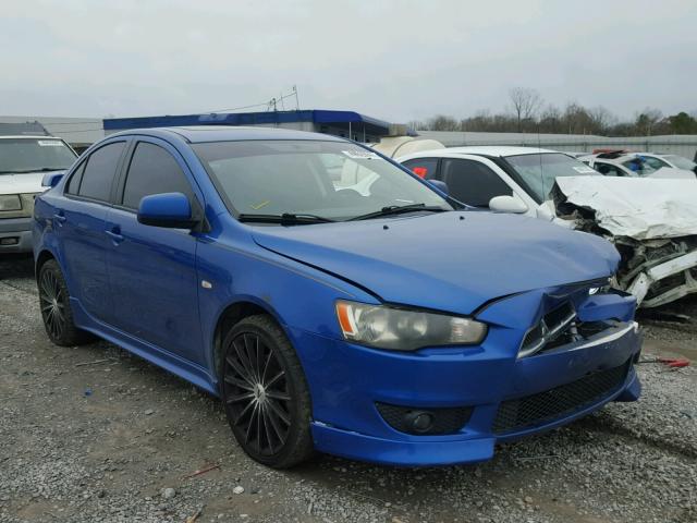 JA32U8FW7AU002344 - 2010 MITSUBISHI LANCER GTS BLUE photo 1