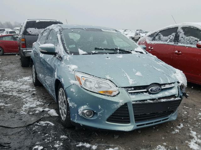 1FAHP3K20CL432966 - 2012 FORD FOCUS SE TEAL photo 1