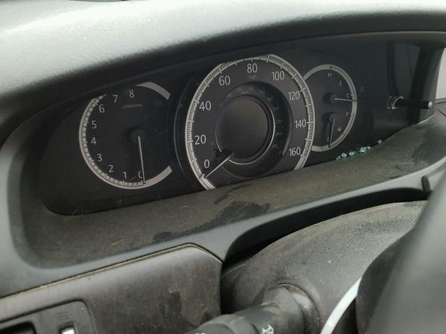 1HGCR2F83DA261782 - 2013 HONDA ACCORD EXL BURGUNDY photo 8