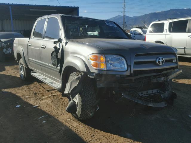 5TBDT48104S441331 - 2004 TOYOTA TUNDRA DOU CHARCOAL photo 1