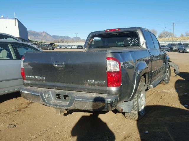 5TBDT48104S441331 - 2004 TOYOTA TUNDRA DOU CHARCOAL photo 4