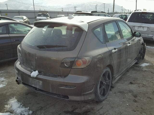 JM1BK344961543254 - 2006 MAZDA 3 HATCHBAC GRAY photo 4