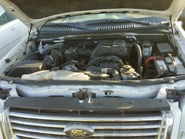 1FMEU63E16ZA19662 - 2006 FORD EXPLORER X WHITE photo 7