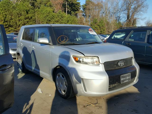 JTLKE50E581049787 - 2008 SCION XB SILVER photo 1