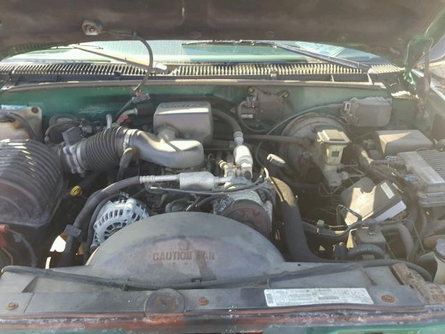 1GKEK13R9XJ757987 - 1999 GMC DENALI GREEN photo 7