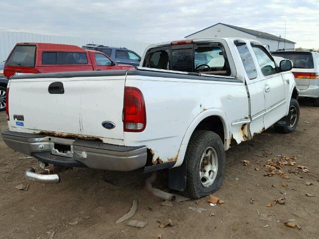 2FTZX18W9WCA27443 - 1998 FORD F150 WHITE photo 4