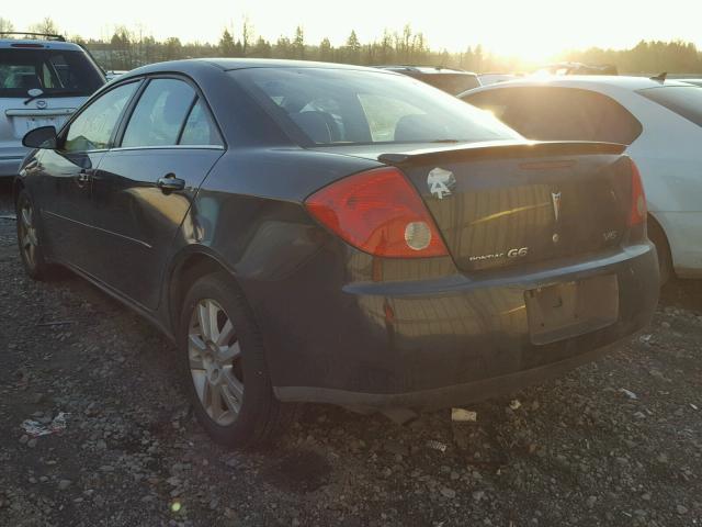 1G2ZG57N774265961 - 2007 PONTIAC G6 BASE BLACK photo 3