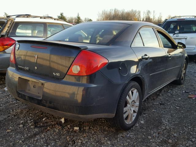 1G2ZG57N774265961 - 2007 PONTIAC G6 BASE BLACK photo 4