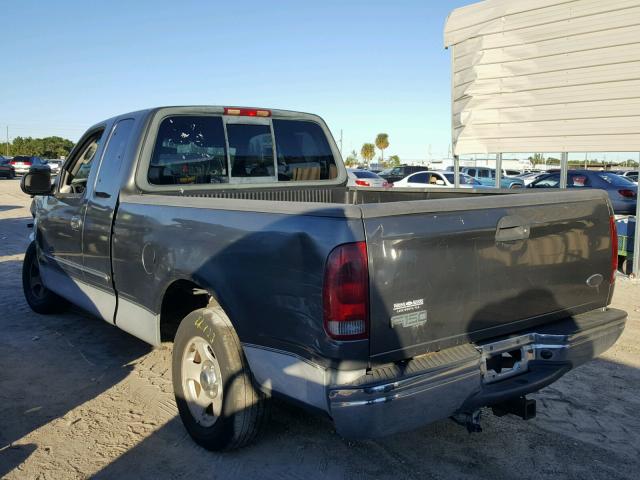 1FTRX17282NB85324 - 2002 FORD F150 GRAY photo 3