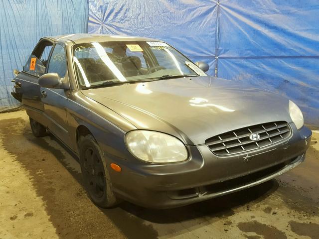 KMHWF35V01A414241 - 2001 HYUNDAI SONATA GLS GRAY photo 1