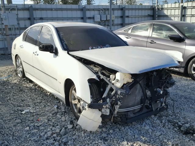 JNKAY01E18M602156 - 2008 INFINITI M35 BASE WHITE photo 1