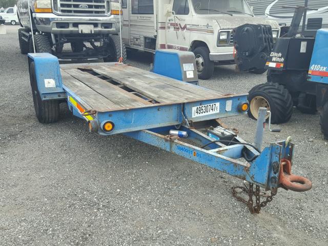 1DS0000J7Y17T1079 - 2000 DITCH WITCH TRAILER BLUE photo 1