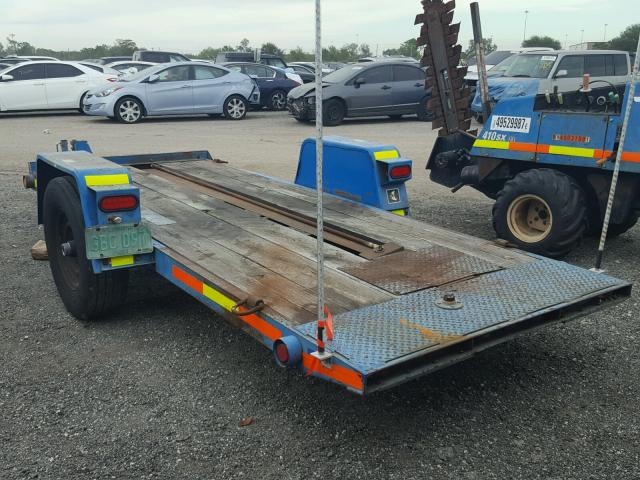 1DS0000J7Y17T1079 - 2000 DITCH WITCH TRAILER BLUE photo 4