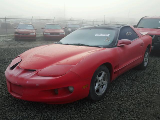 2G2FS22K6X2224479 - 1999 PONTIAC FIREBIRD RED photo 2