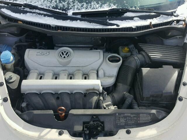 3VWPW3AG3AM021995 - 2010 VOLKSWAGEN NEW BEETLE კრემისფერი ფოტო 7