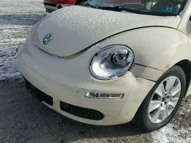 3VWPW3AG3AM021995 - 2010 VOLKSWAGEN NEW BEETLE კრემისფერი ფოტო 9