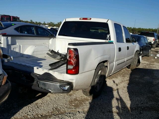 2GCEC13Z871147291 - 2007 CHEVROLET SILVERADO WHITE photo 4