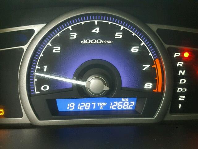 2HGFA16826H009587 - 2006 HONDA CIVIC EX ბურგუნდია ფოტო 8