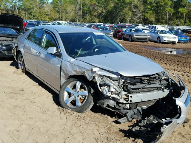 1G1ZC5E04CF165788 - 2012 CHEVROLET MALIBU 1LT SILVER photo 1