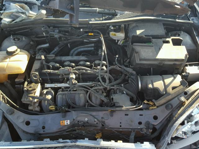 1FAFP34N17W207345 - 2007 FORD FOCUS ZX4 BLACK photo 7