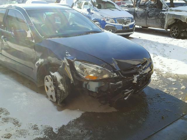 1HGCM56415A024769 - 2005 HONDA ACCORD LX CHARCOAL photo 9