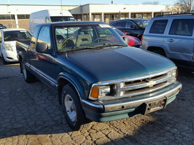 1GCCS19X8T8230033 - 1996 CHEVROLET S10 GREEN photo 1