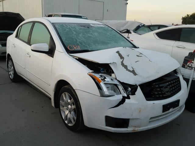 3N1AB61E07L662141 - 2007 NISSAN SENTRA 2.0 WHITE photo 1