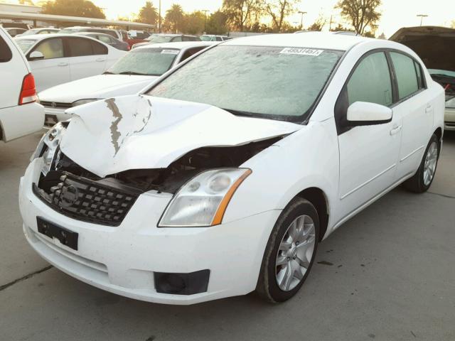 3N1AB61E07L662141 - 2007 NISSAN SENTRA 2.0 WHITE photo 2