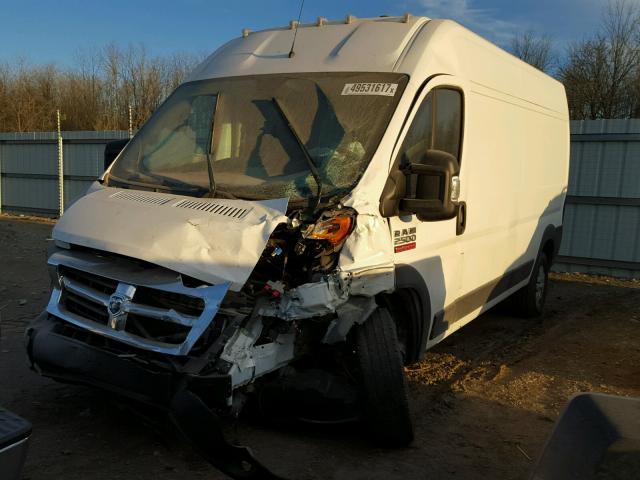 3C6TRVDGXHE535483 - 2017 RAM PROMASTER 白色 照片 2
