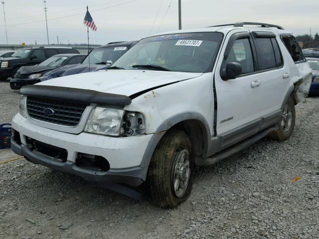 1FMZU73E32ZA43592 - 2002 FORD EXPLORER X WHITE photo 2