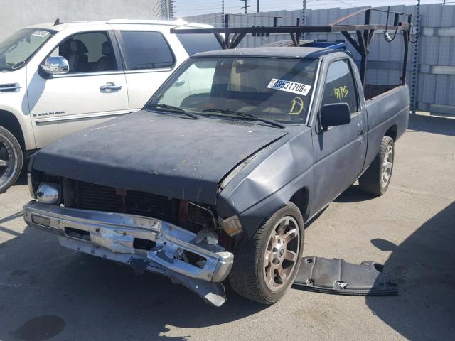 1N6SD11S3MC403118 - 1991 NISSAN TRUCK SHOR GRAY photo 2