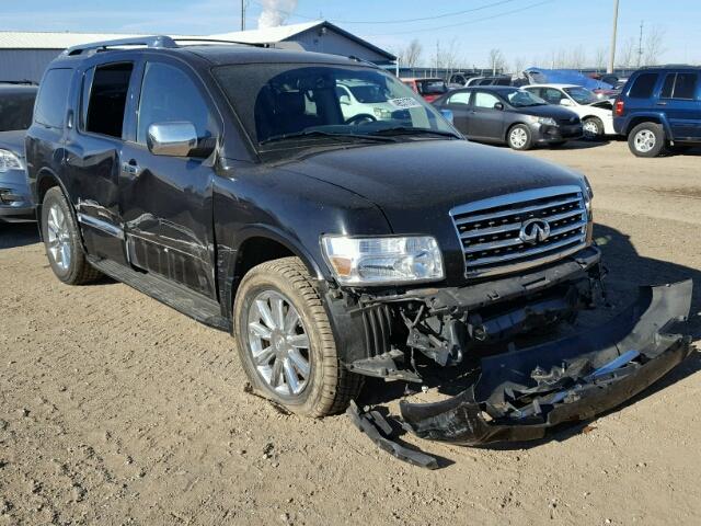 5N3ZA0NE4AN904689 - 2010 INFINITI QX56 BLACK photo 1