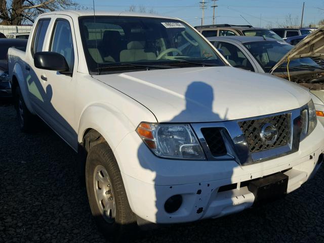 1N6AD0EV9BC433585 - 2011 NISSAN FRONTIER S WHITE photo 1