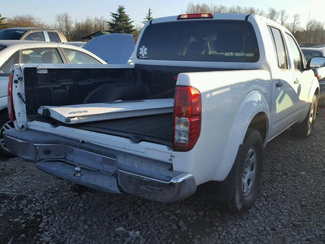 1N6AD0EV9BC433585 - 2011 NISSAN FRONTIER S WHITE photo 4