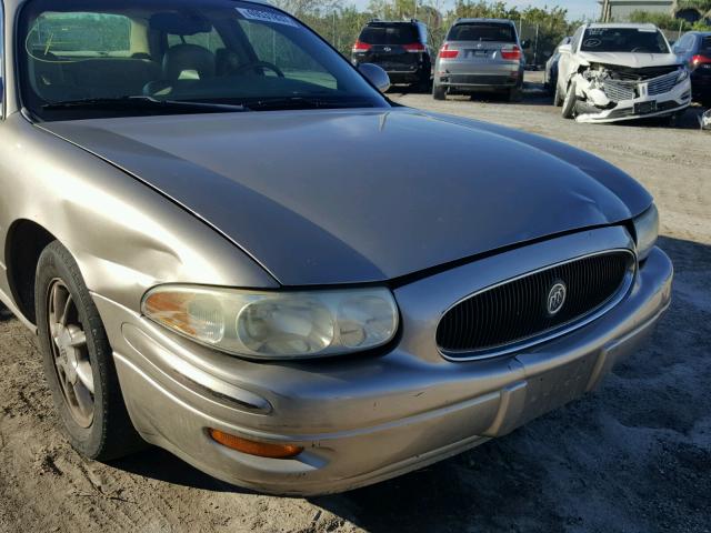 1G4HR54K444153329 - 2004 BUICK LESABRE LI GOLD photo 9