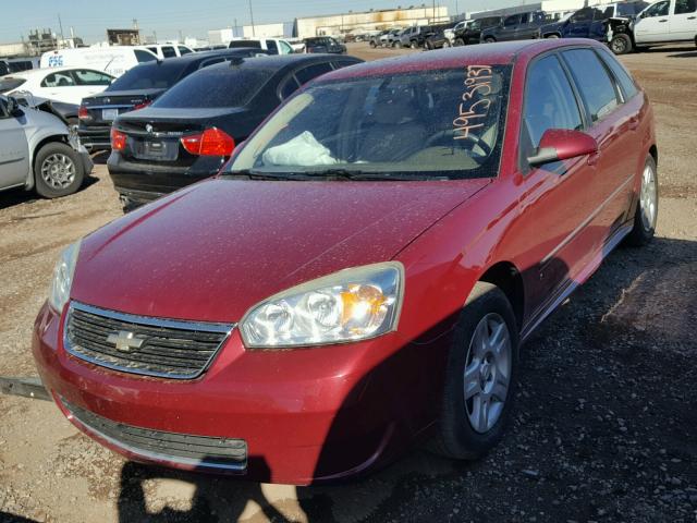 1G1ZT63866F279746 - 2006 CHEVROLET MALIBU MAX BURGUNDY photo 2