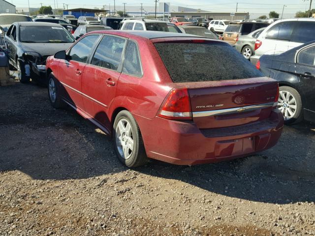 1G1ZT63866F279746 - 2006 CHEVROLET MALIBU MAX BURGUNDY photo 3