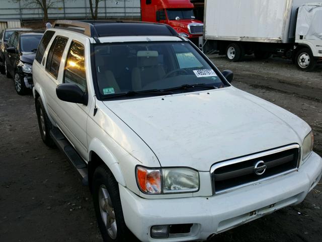 JN8DR09Y22W717875 - 2002 NISSAN PATHFINDER WHITE photo 9