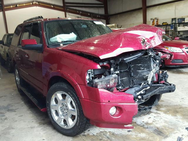 1FMJU1K53DEF62938 - 2013 FORD EXPEDITION RED photo 1