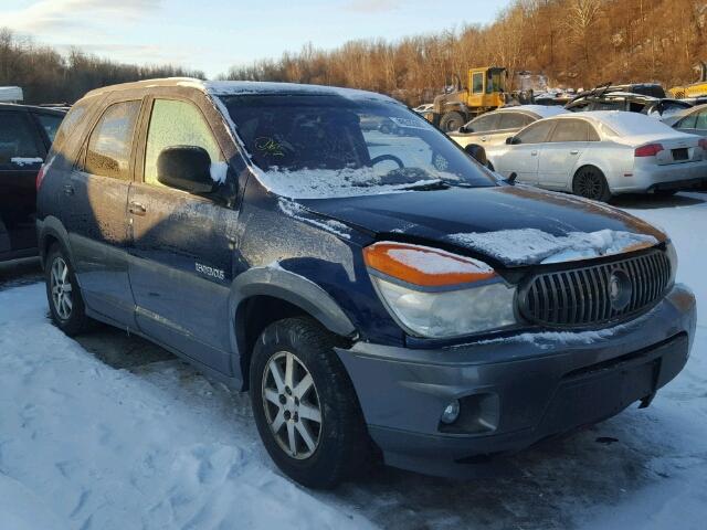 3G5DA03E52S523880 - 2002 BUICK RENDEZVOUS BLUE photo 1