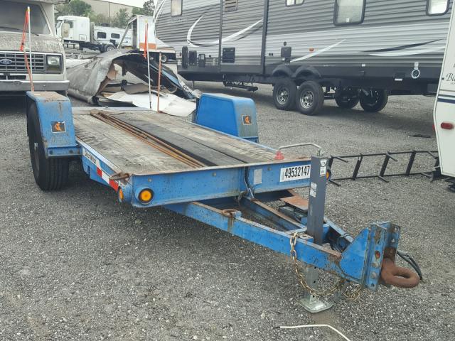 1DSB181J5117V0803 - 2001 UTILITY TRAILER BLUE photo 1