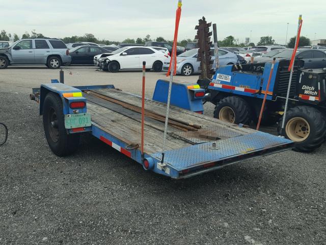 1DSB181J5117V0803 - 2001 UTILITY TRAILER BLUE photo 4