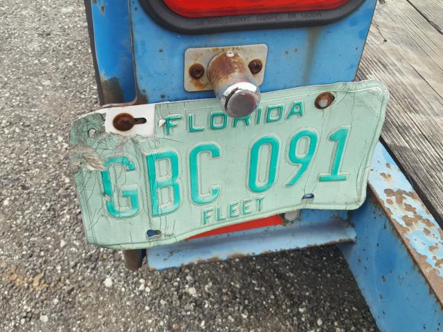 1DSB181J5117V0803 - 2001 UTILITY TRAILER BLUE photo 9