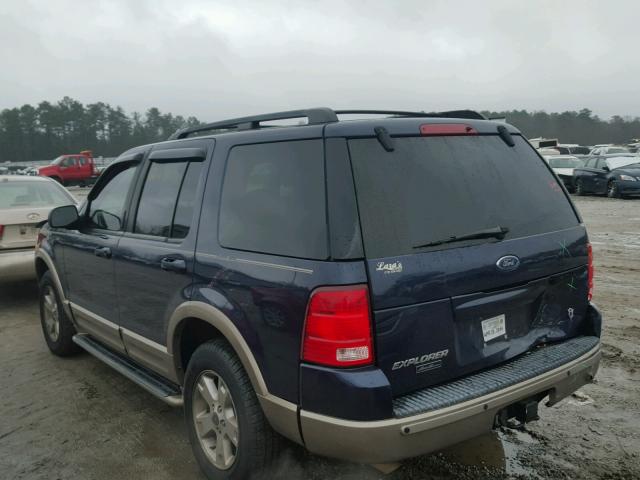 1FMZU64W23UB23868 - 2003 FORD EXPLORER E BLUE photo 3