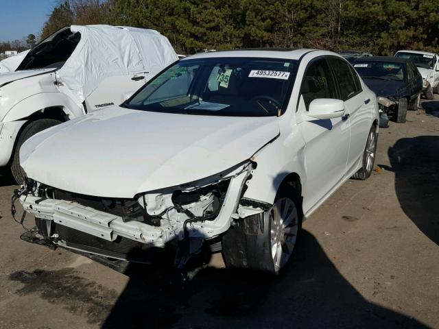 1HGCR2F78FA227816 - 2015 HONDA ACCORD EX WHITE photo 2