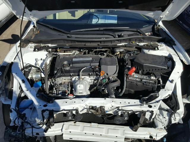 1HGCR2F78FA227816 - 2015 HONDA ACCORD EX WHITE photo 7