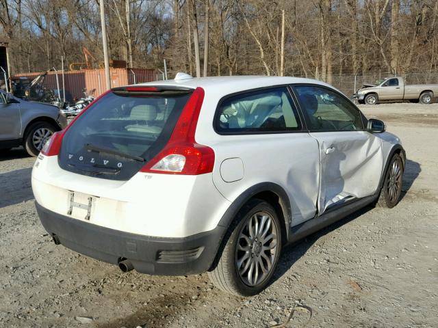 YV1MK672692149403 - 2009 VOLVO C30 T5 WHITE photo 4