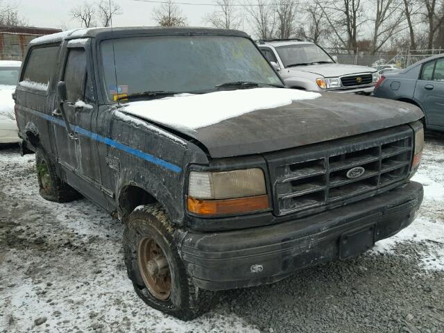 1FMEU15NXNLA37451 - 1992 FORD BRONCO U10 BLACK photo 1