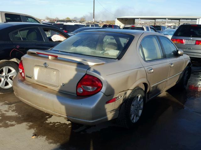 JN1CA31D7YT727159 - 2000 NISSAN MAXIMA GLE BROWN photo 4