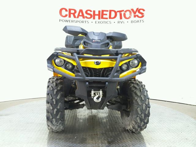 3JBLPAN24FJ001641 - 2015 CAN-AM OUTLANDER BLACK photo 3